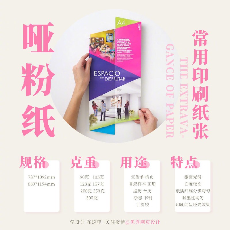 9種常見的印刷紙張分類！設計師一定要了解