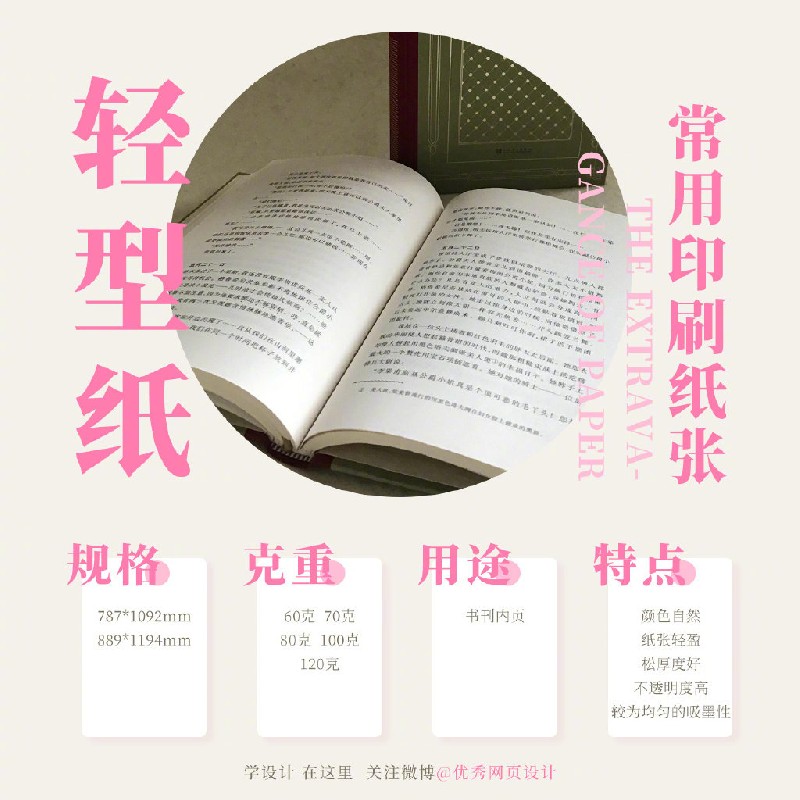 9種常見的印刷紙張分類！設計師一定要了解