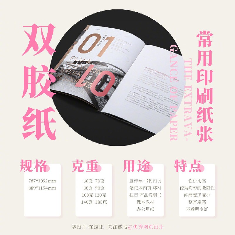 9種常見的印刷紙張分類！設計師一定要了解